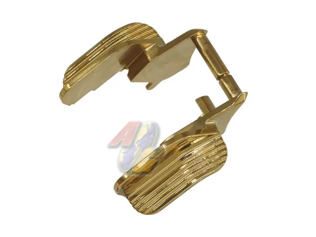 5KU Stainless Shielded Thumb Safety-Ambi for Tokyo Marui Hi-Capa GBB Series (Gold)
