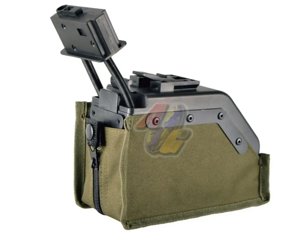 S&T M249/ MK46 2000 Rounds Sound Control Drum Magazine