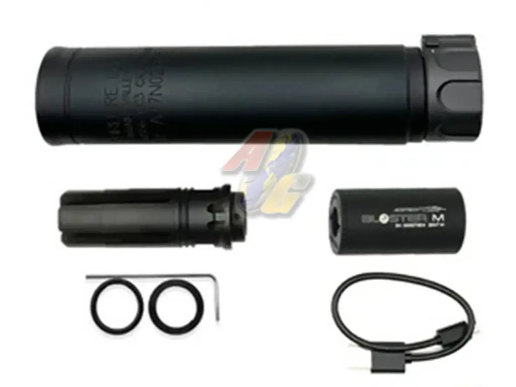 Angry Gun Socom556-RC3 Tracer with Acetech Blaster Module (Full Marking) (BK)