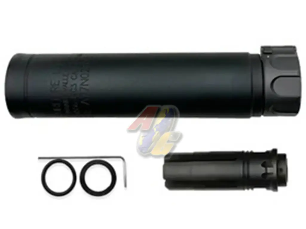 Angry Gun Socom556-RC3 Dummy Silencer (Full Marking) (BK)