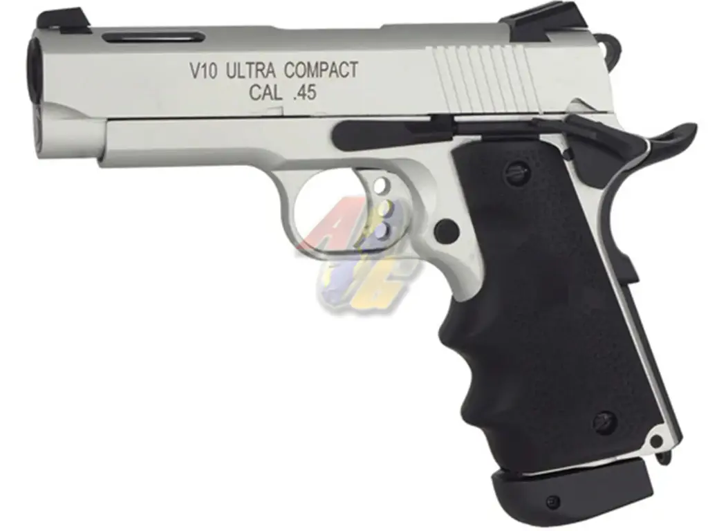 Double Bell V10 Ultra Compact Co2 GBB - Silver (DB-893Y)