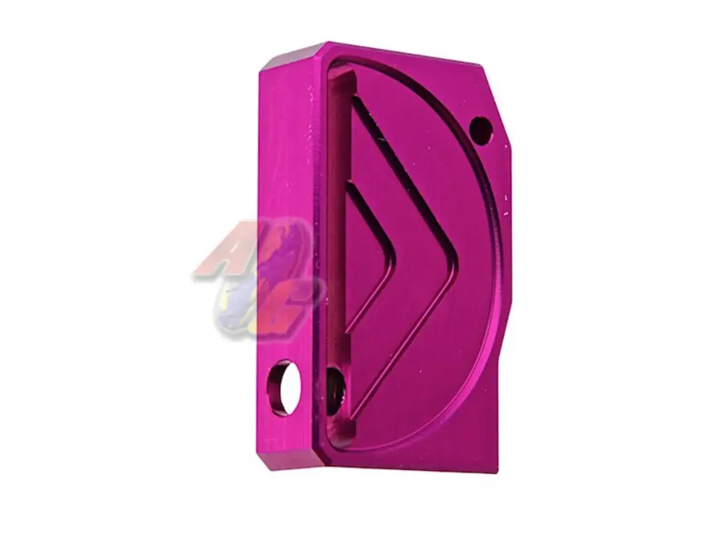 Revanchist Airsoft Aluminium Flat Adjustable Trigger for Tokyo Marui Hi-Capa Series GBB (Type C) (Purple)