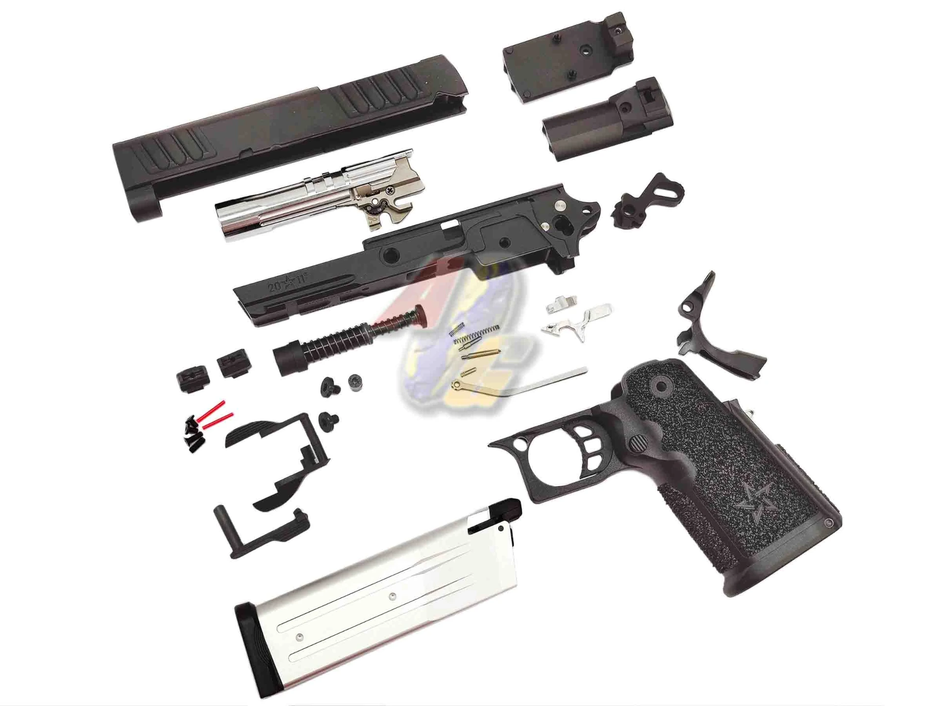 [EMG-STCS-AL] EMG Licensed CNC Aluminum Slide and Frame Kit **Staccato CS RMR Version