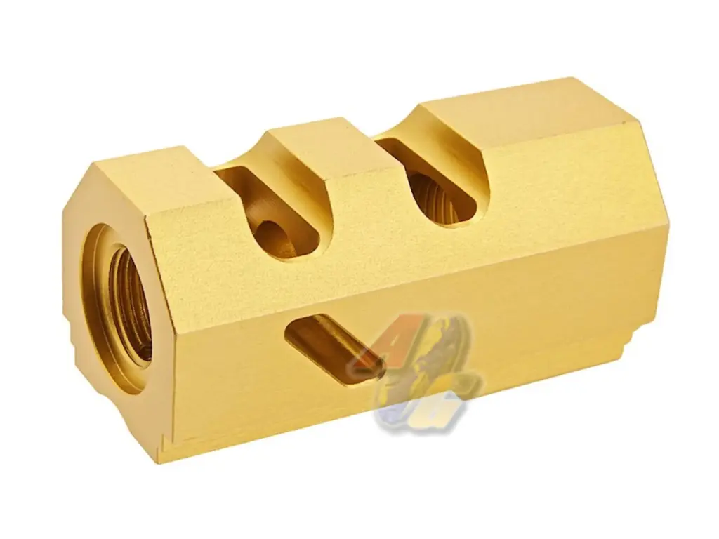 Revanchist Dr. Black Style Compensator for Tokyo Marui Hi-Capa Series GBB (GD)