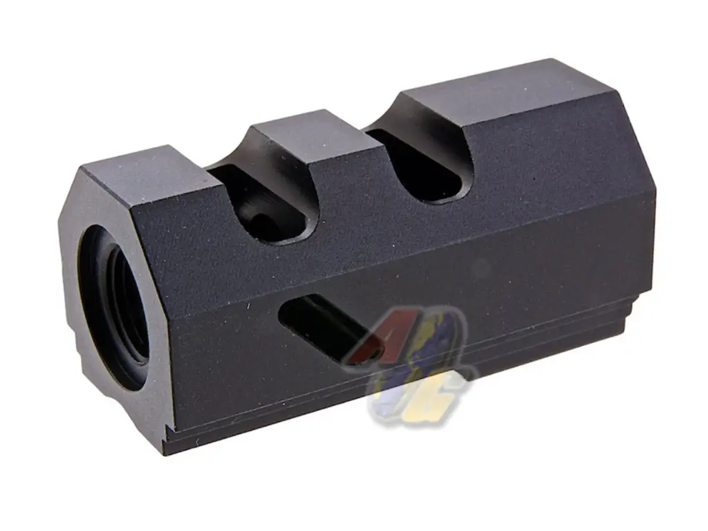 Revanchist Dr. Black Style Compensator for Tokyo Marui Hi-Capa Series GBB (BK)