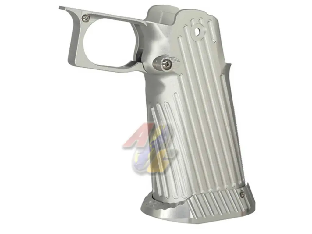 5KU CNC Aluminum Grip Type.2 for Tokyo Marui Hi-Capa Series GBB (Silver)