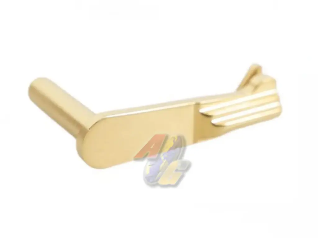 5KU Stainless Steel Slide Stop for Tokyo Marui Hi-Capa Series GBB (Gold/ Type 1)