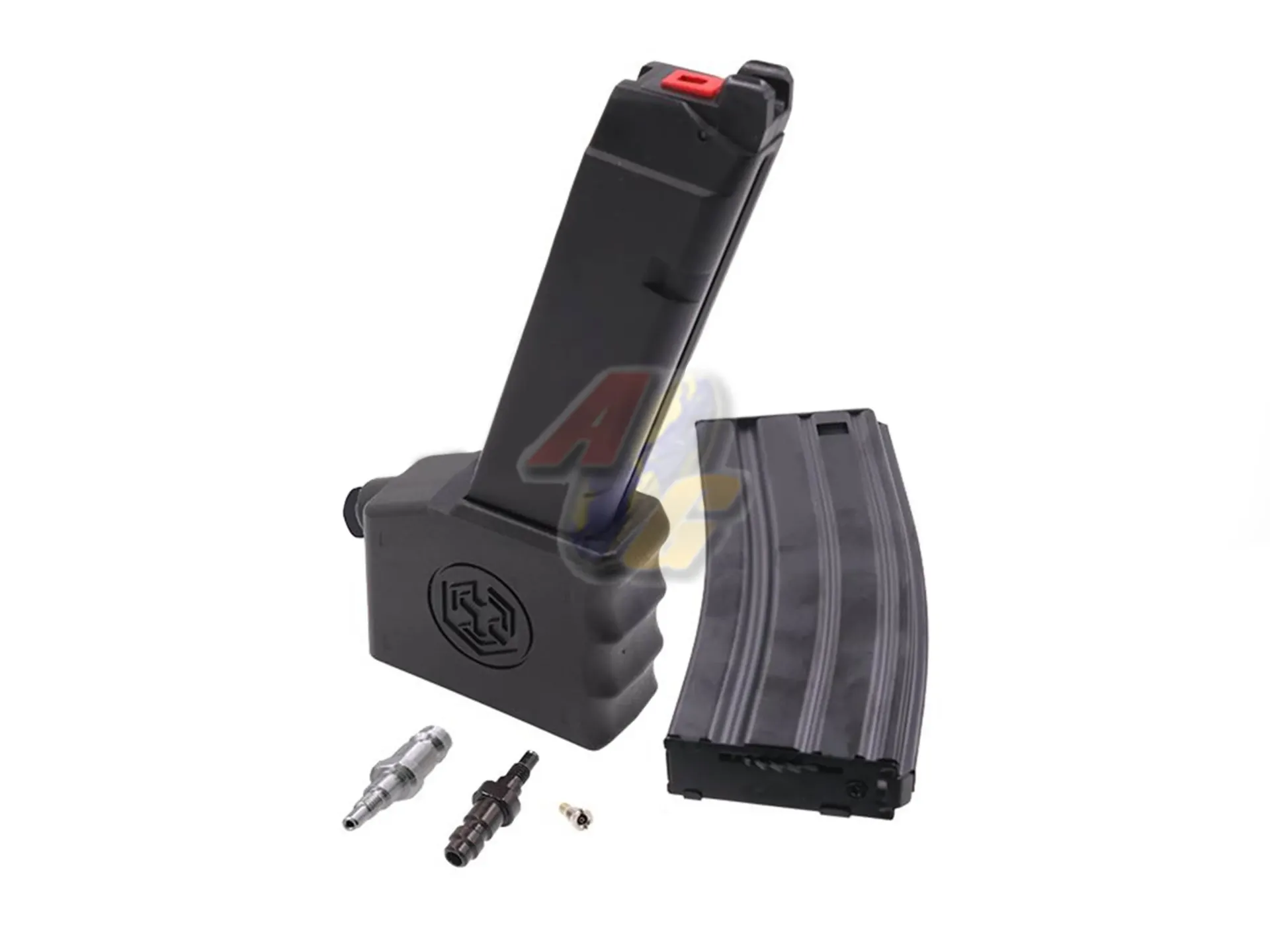Armorer Works HPA M4 AEG Magazine Adaptor Set for AW, WE, Tokyo Marui Glock GBB Series