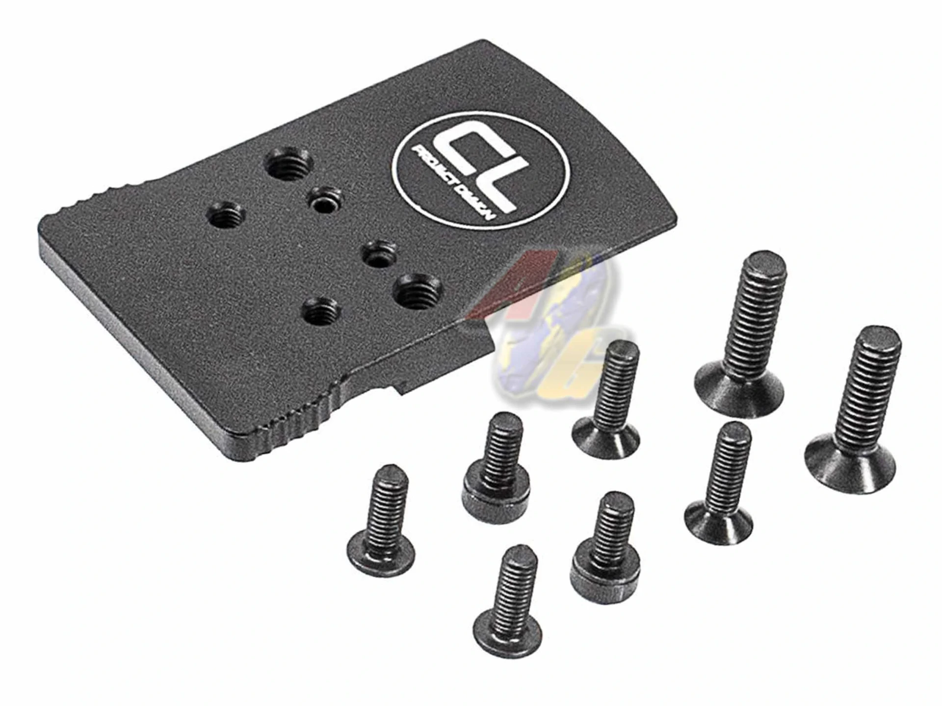 CL Project Design Low Profile Red Dot Sight Mount for ASG CZ P-10C GBB
