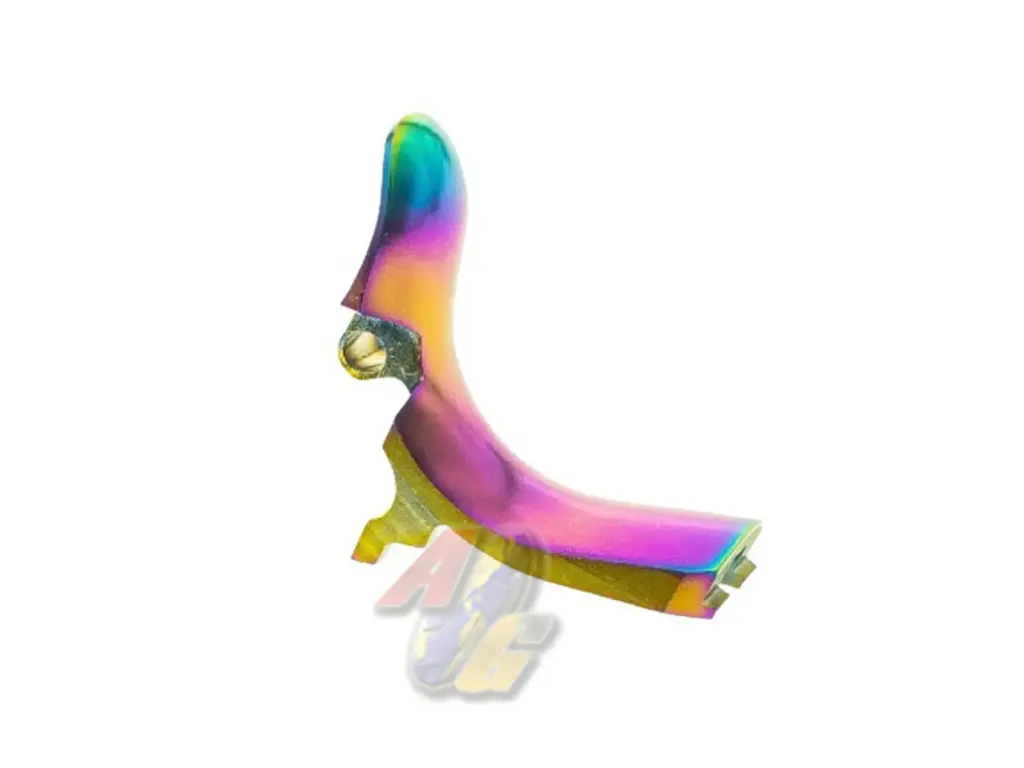 COWCOW Technology Match Grade Stainless Steel Grip Safety for Tokyo Marui Hi-Capa Series GBB (Rainbow)