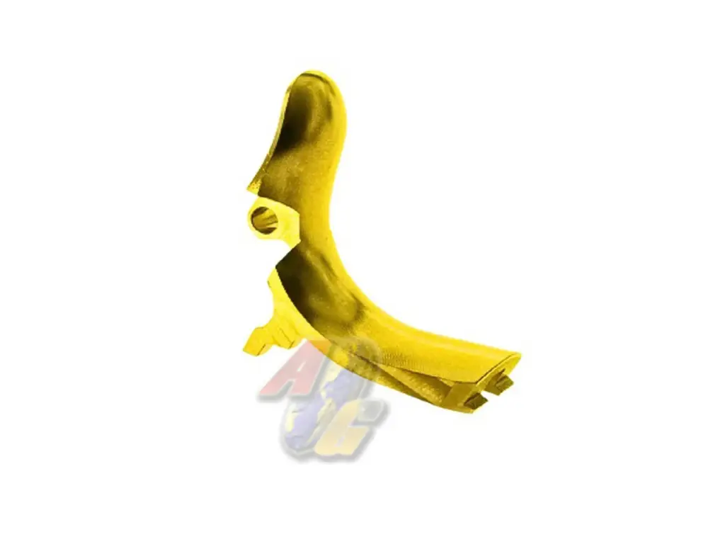 COWCOW Technology Match Grade Stainless Steel Grip Safety for Tokyo Marui Hi-Capa Series GBB ( Gold )