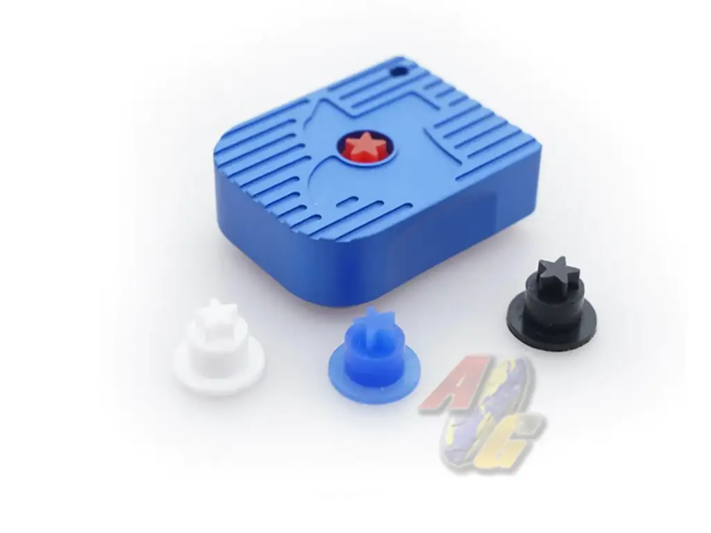 5KU Aluminum 2011 Style Magazine Base for Tokyo Marui Hi-Capa Series GBB (Blue)