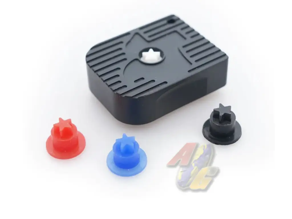 5KU Aluminum 2011 Style Magazine Base For Tokyo Marui Hi-Capa Series GBB (Black)