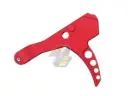 BOW MASTER Aluminum Trigger for KRYTAC Kriss Vector GBB (Type A/ Red)