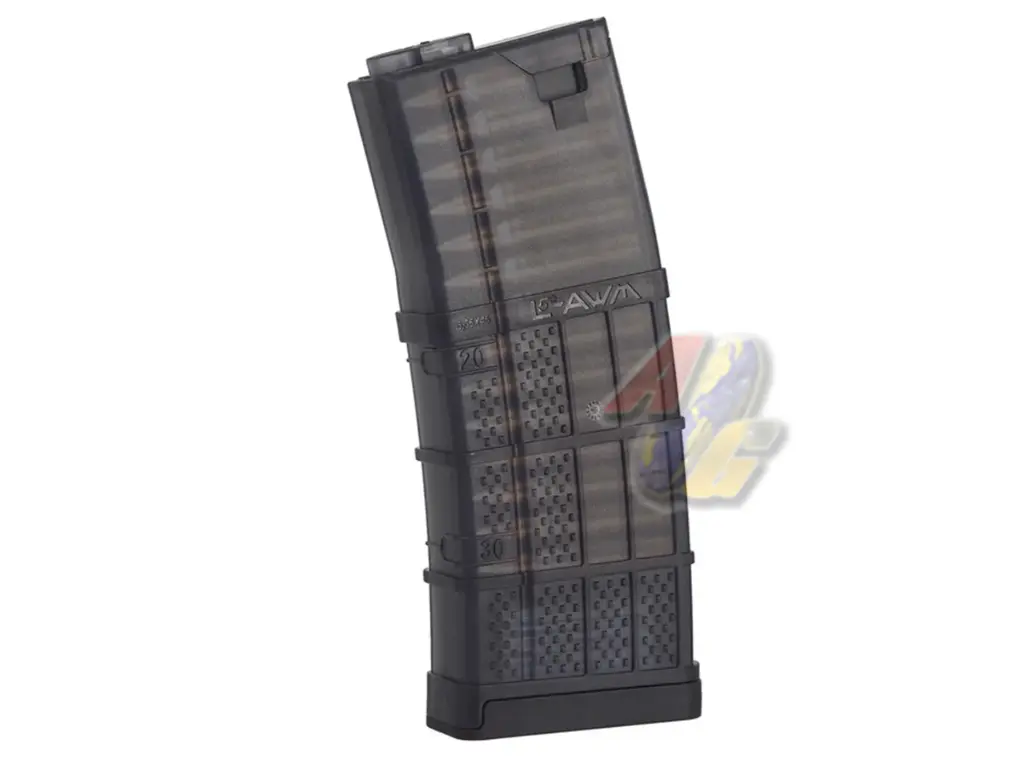 EMG 180 Rounds Lancer L5AWM .5.56 Magazine for M4/ M16 AEG Series - Black (by CYMA)