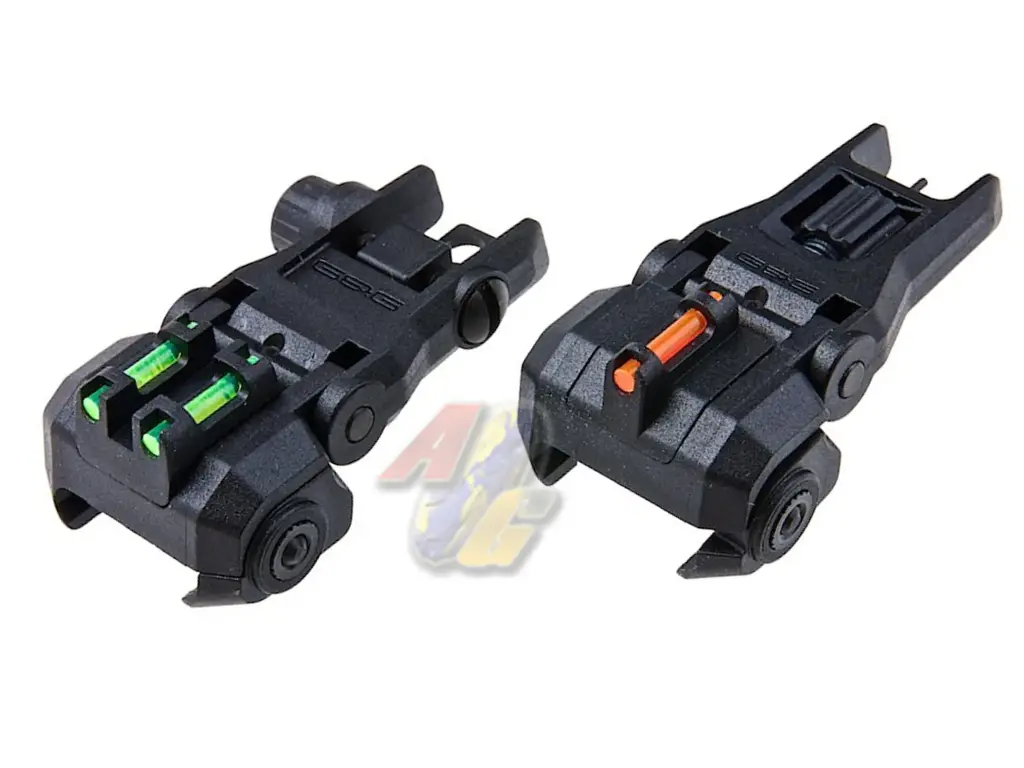 G&G Dual-Profile Fiber Optic Flip-Up Sight