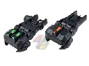 G&G Dual-Profile Fiber Optic Flip-Up Sight