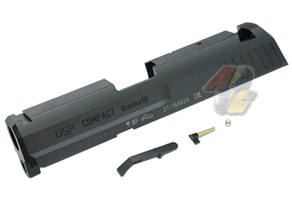 [GD-USP-36-BK] Guarder Aluminum CNC Slide Set for Tokyo Marui USP Compact GBB - BK