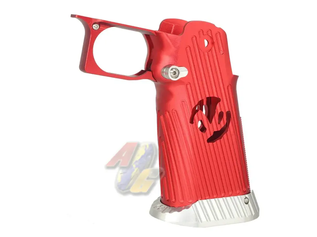 5KU CNC Aluminum Grip Type.4 for Tokyo Marui Hi-Capa Series GBB (Red)