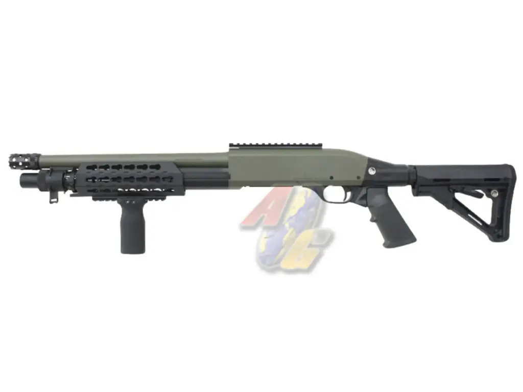 CYMA Benelli M3 KeyMod M-Sock Full Metal Shotgun (OD)