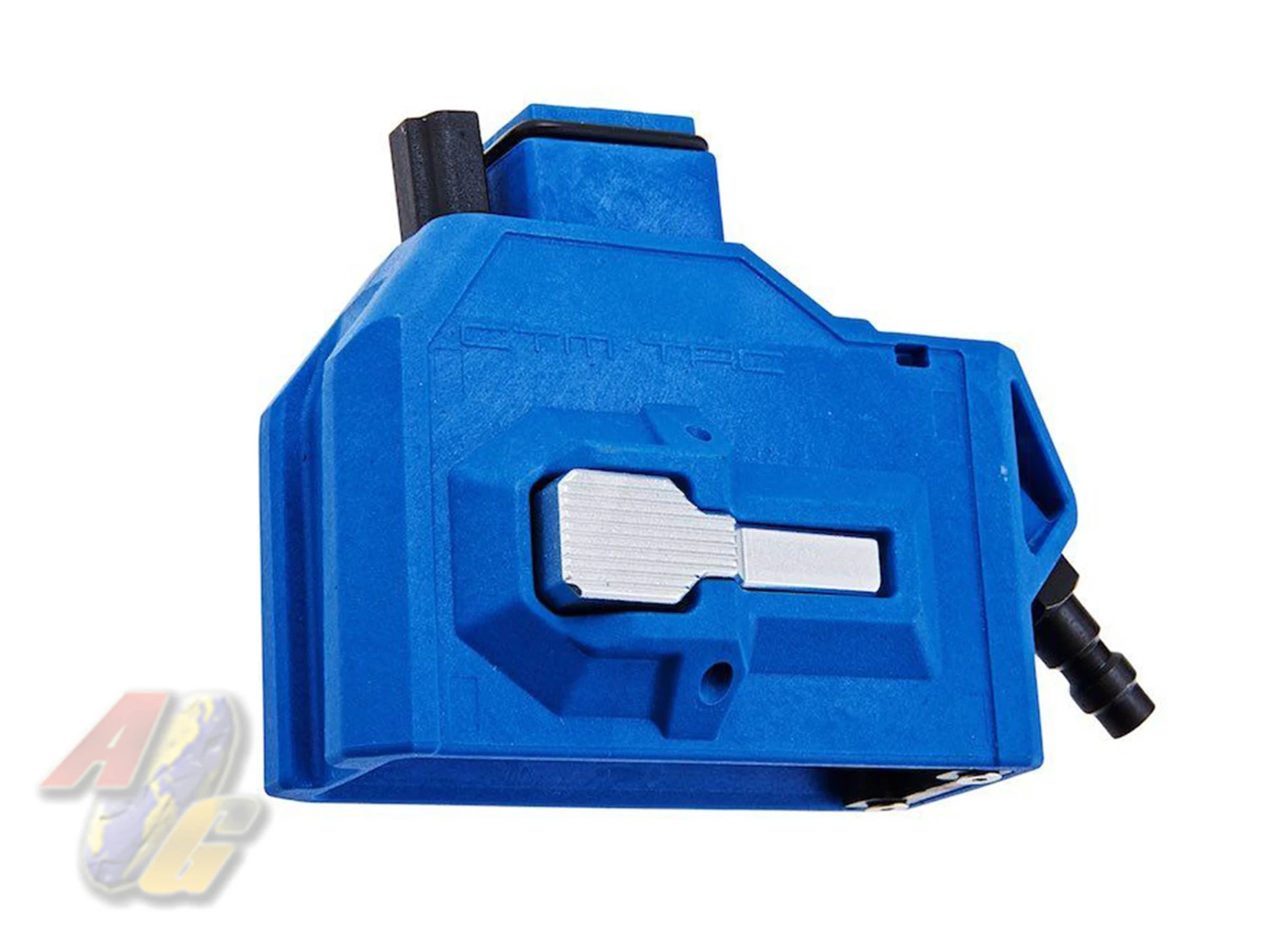 [CTM-KIT-0374] CTM Tac HPA M4 Magazine Adapter for Hi-Capa GBB Series - Blue/ Silver