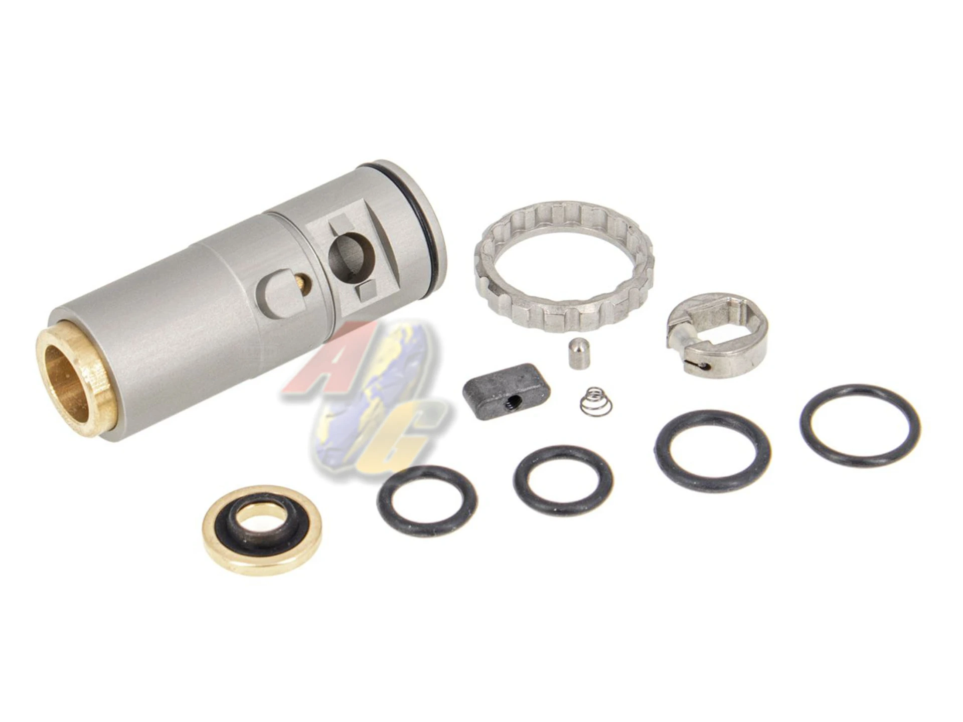 ALPHA PARTS Systema PTW Airsoft Hop-Up Set - Anti-Rotation (CNC Stainless Steel)