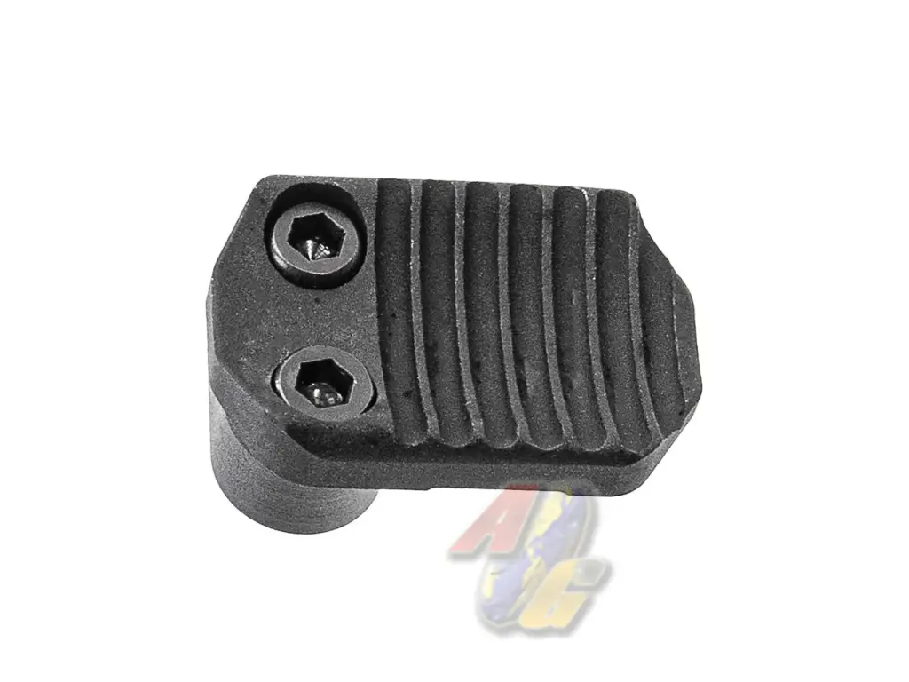 Revanchist Airsoft CNC Aluminum Magazine Release Type B for VFC M4 Series GBB (BK)