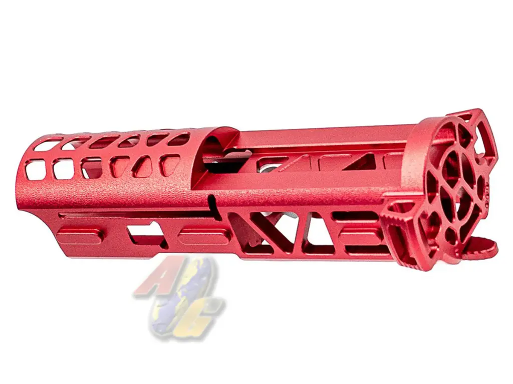 5KU Lightweight CNC Aluminum Bolt with Selector Switch for Action Army AAP-01 GBB (Red)