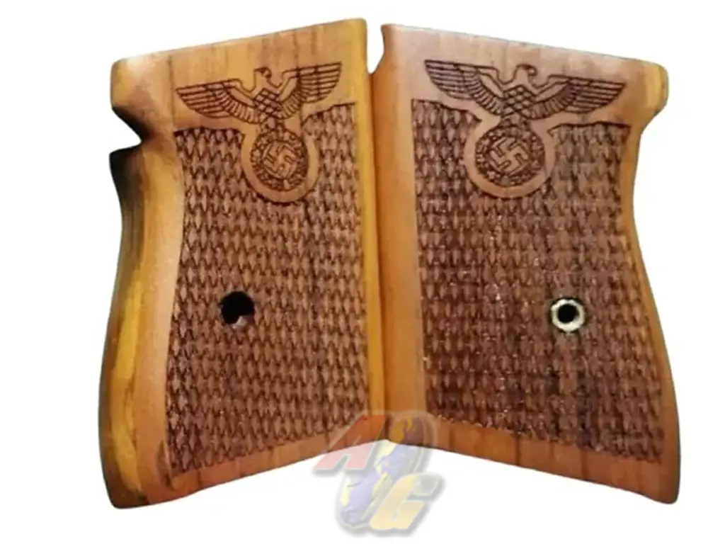 KIMPOI SHOP PPK Wood Grip for Maruzen PPK Gas Pistol (Type B)