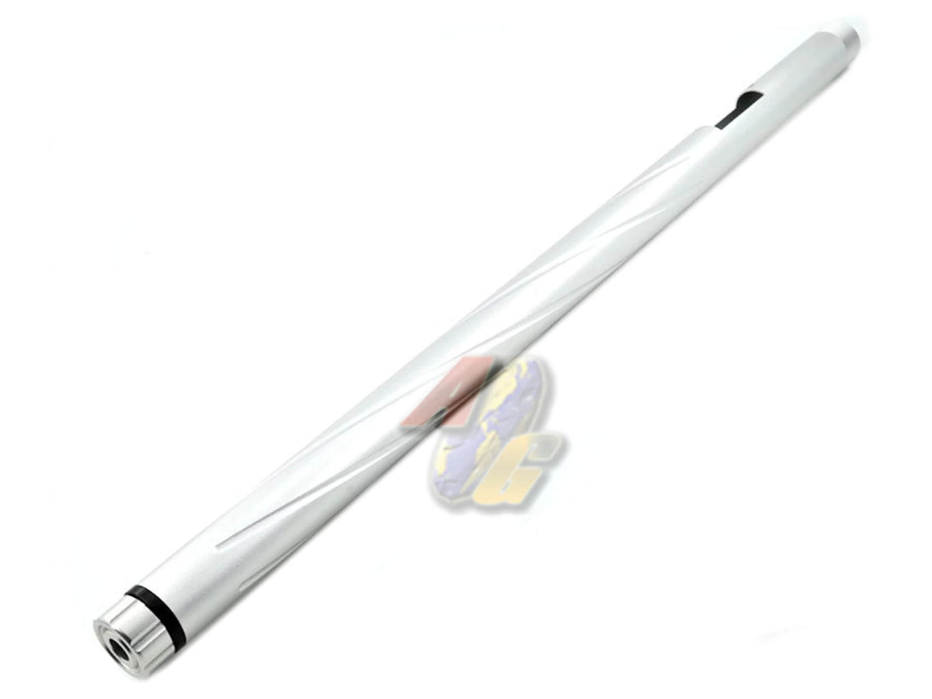 [SL-02006S] SLONG Aluminum Outer Barrel for Tokyo Marui VSR-10 with 430mm Inner Barrel - Silver