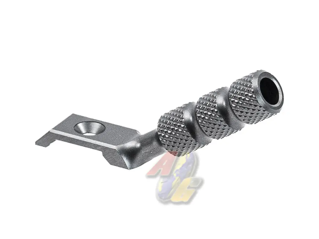 SAVIA CNC Aluminum Infinity Type Charging Handle for Tokyo Marui Hi-Capa Series GBB (Steel Silver)