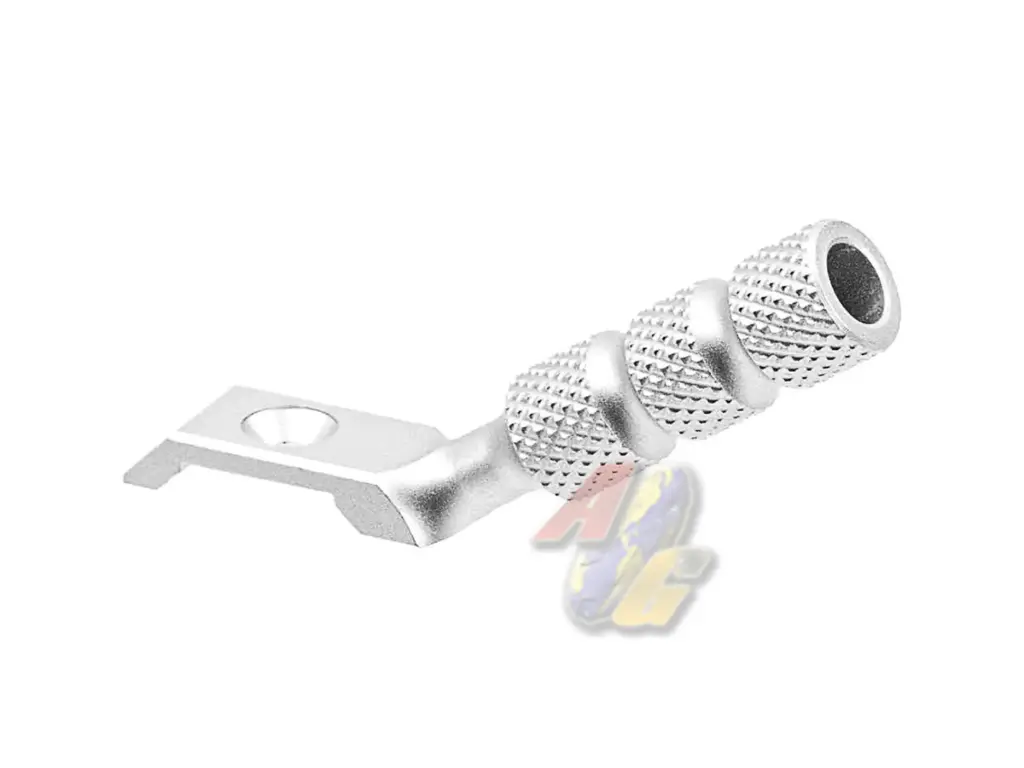 SAVIA CNC Aluminum Infinity Type Charging Handle for Tokyo Marui Hi-Capa Series GBB (Silver)