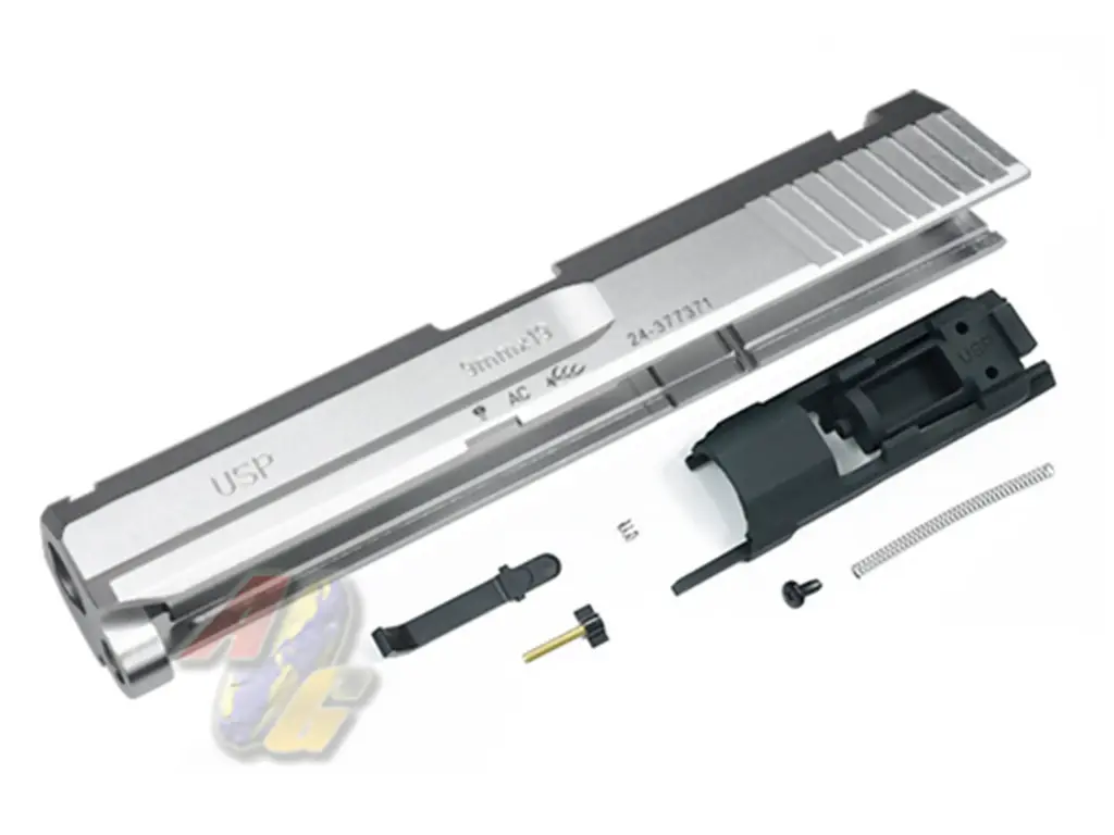 Guarder Stainless CNC Slide Set for Tokyo Marui USP GBB Series - 9mm (SV)