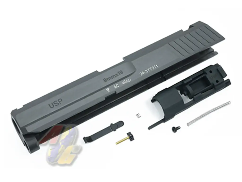 Guarder Steel CNC Slide Set for Tokyo Marui USP GBB - 9mm (BK)