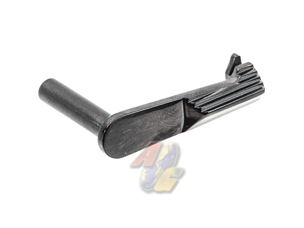 SAVIA CNC Steel Infinity Style Slide Lock for Tokyo Marui Hi-Capa Series GBB (Glossy Black)