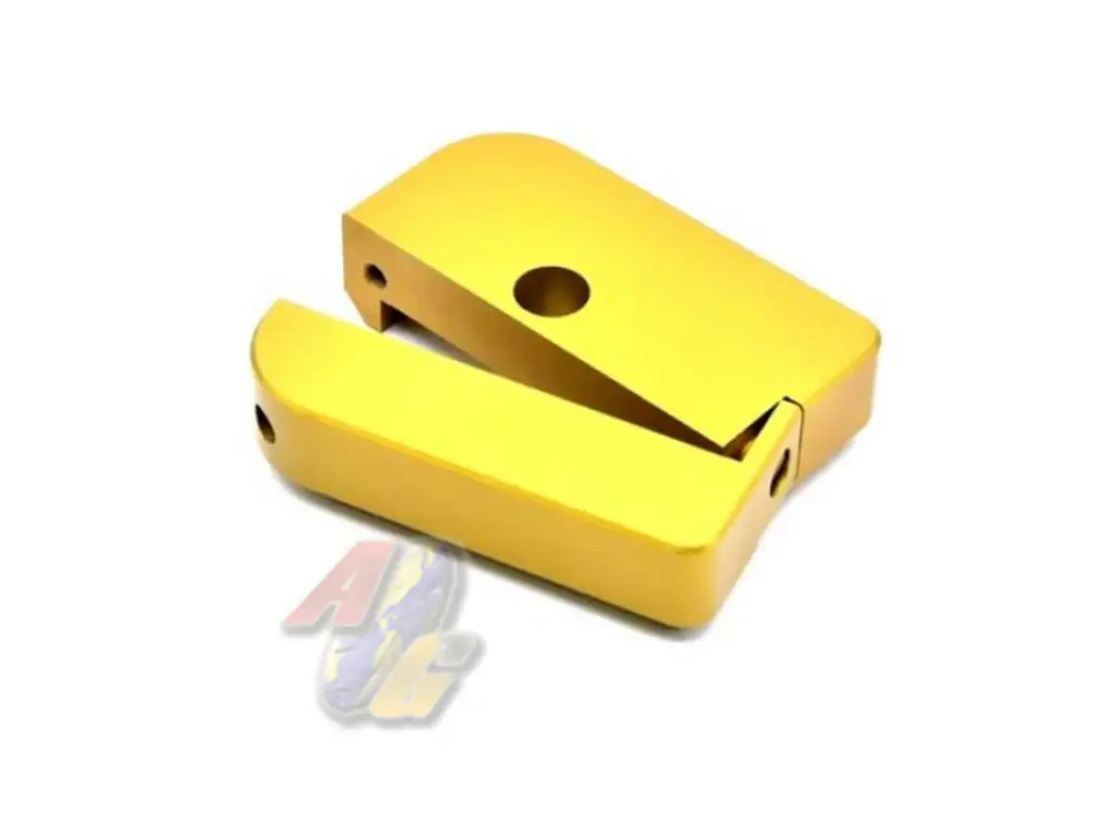 AIP CNC Puzzle Magazine Base for Tokyo Marui Hi-Capa Series GBB ( Gold )