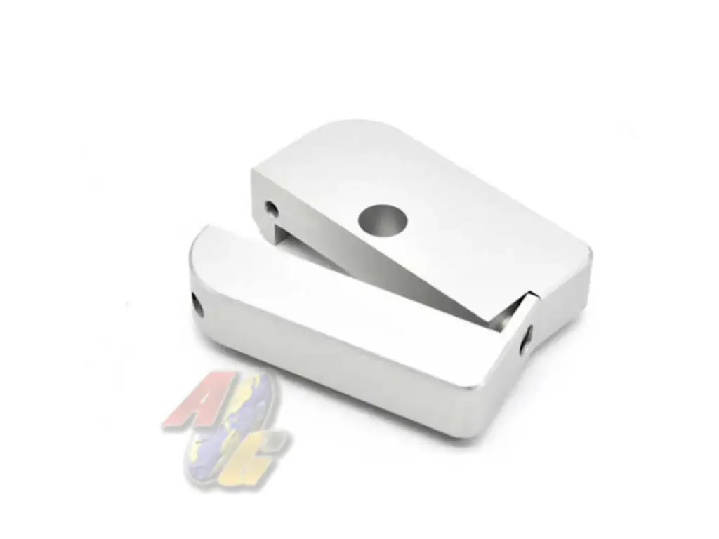 AIP CNC Puzzle Magazine Base for Tokyo Marui Hi-Capa Series GBB ( Silver )