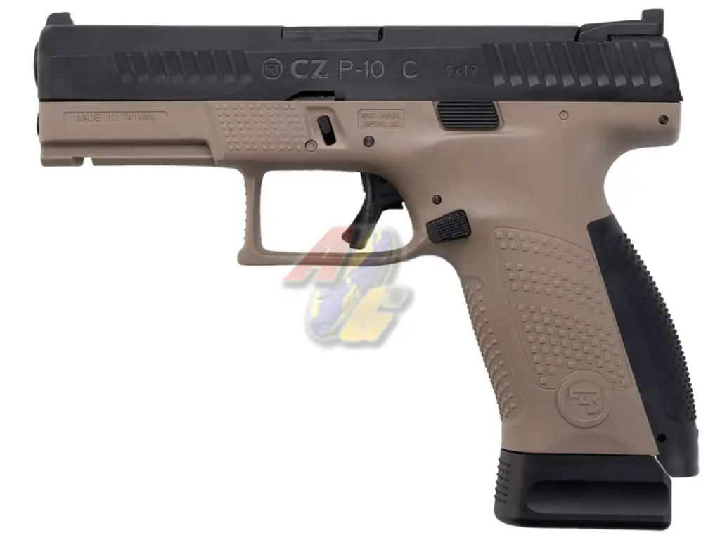 ASG CZ P-10C Co2 GBB (Dual-Tone: Black/ FDE)