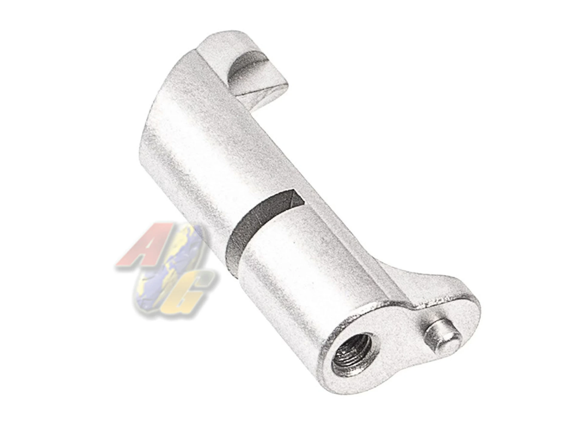 CL Project Design Aluminum Magazine Catch for KJ Works CZ Shadow 2 GBB Series - Silver