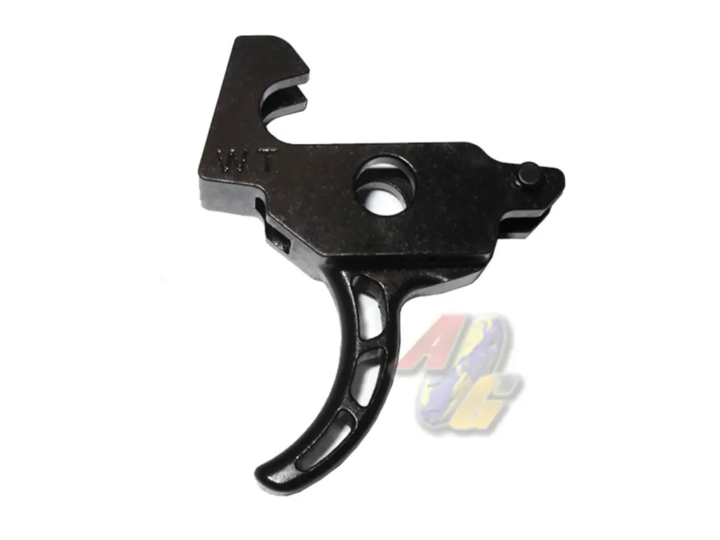 Wii Tech CNC Hardened Steel Trigger for WE AK GBB Series (C Style)
