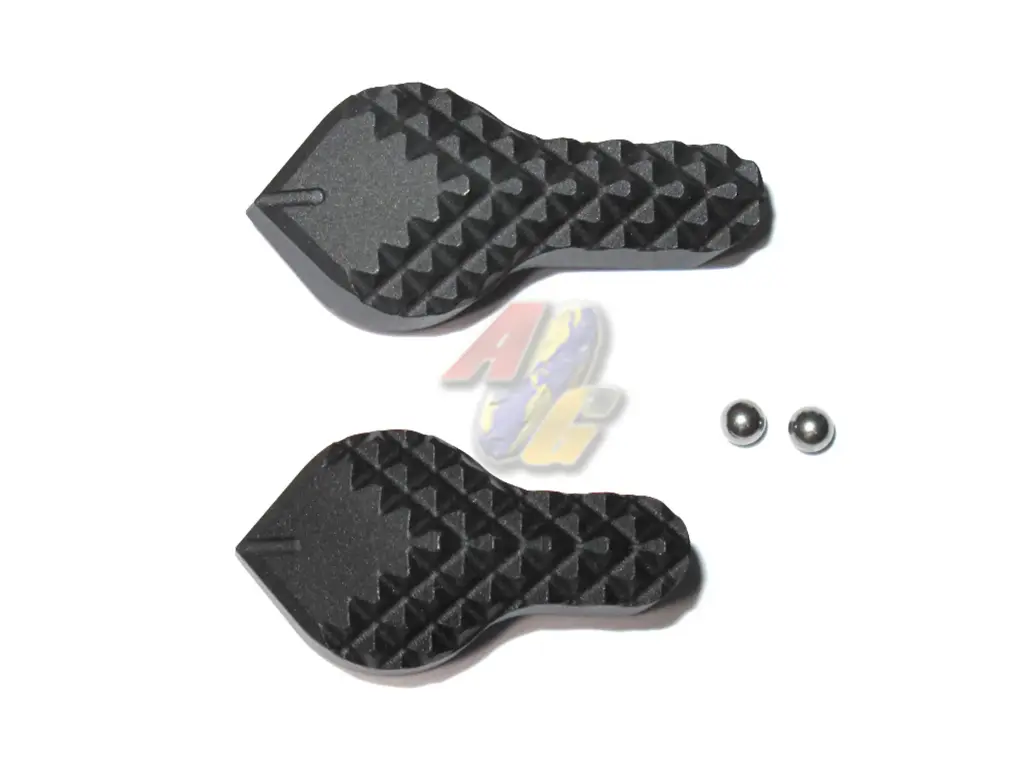 Wii Tech SCAR-H CNC Selector Button S Style for Cybergun/ WE FN Herstal SCAR-H GBB Series (L-Short, R-Long)