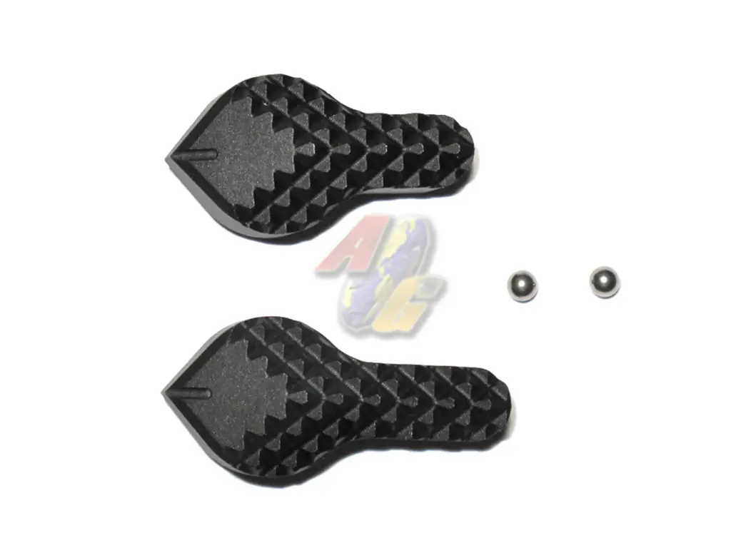 Wii Tech SCAR-H CNC Selector Button S Style for Cybergun/ WE FN Herstal SCAR-H GBB Series (L-Long, R-Short)