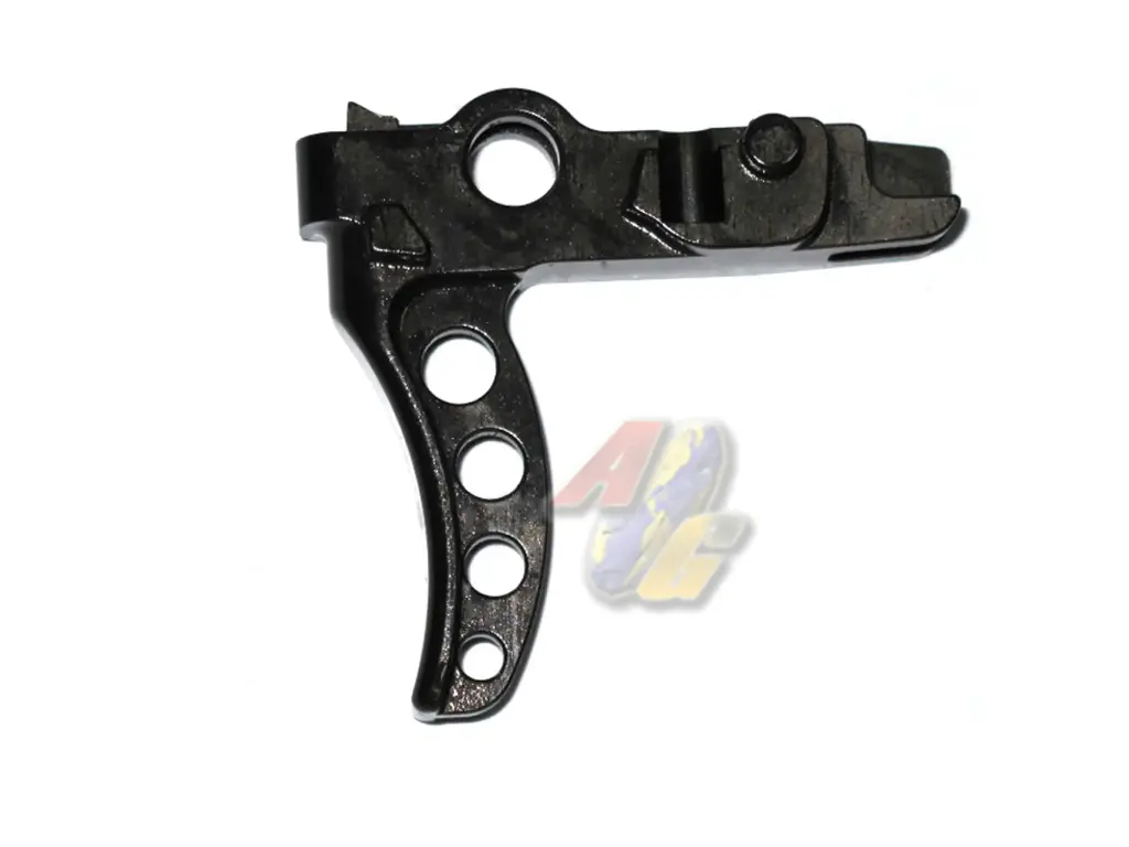 Wii Tech CNC Hardened Steel Trigger for Tokyo Marui M4 MWS GBB Series GBB (D Style)