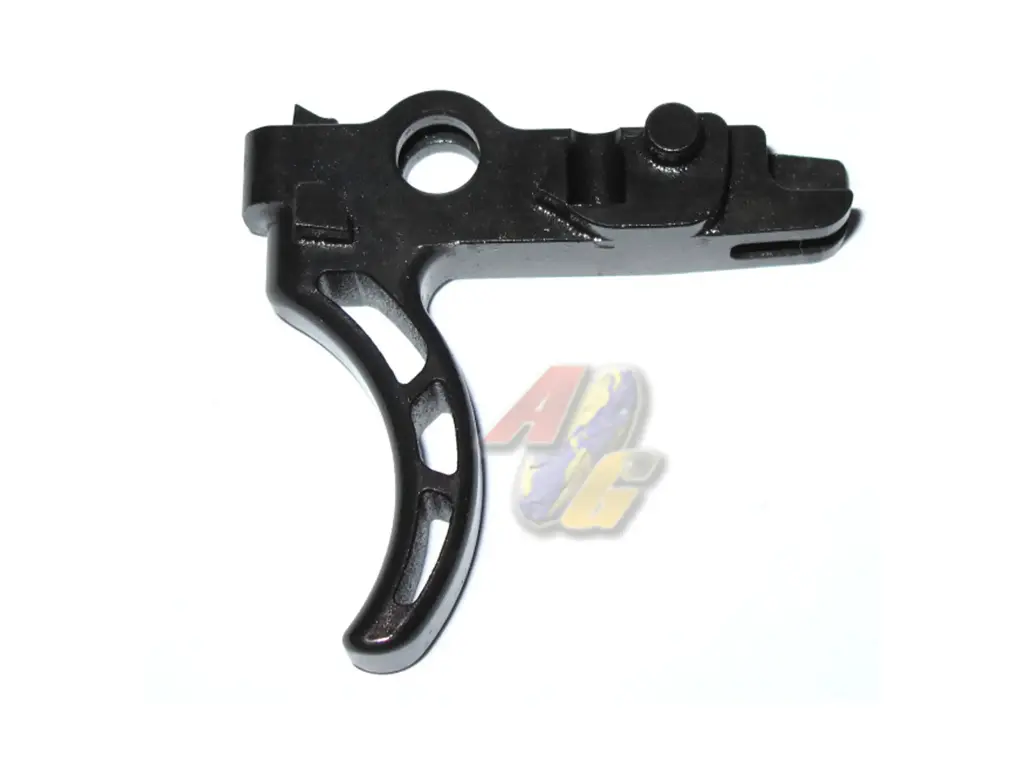Wii Tech CNC Hardened Steel Trigger for Tokyo Marui M4 MWS GBB Series GBB (C Style)