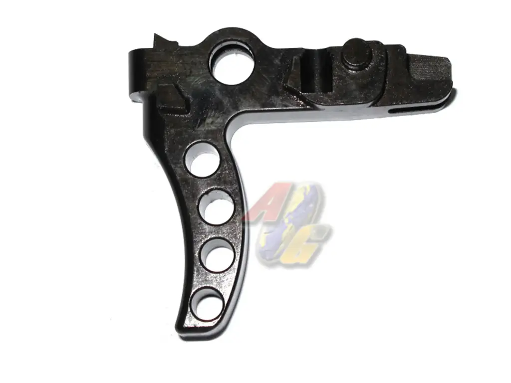 Wii Tech CNC Hardened Steel Trigger for Tokyo Marui M4 MWS GBB Series GBB (B Style)