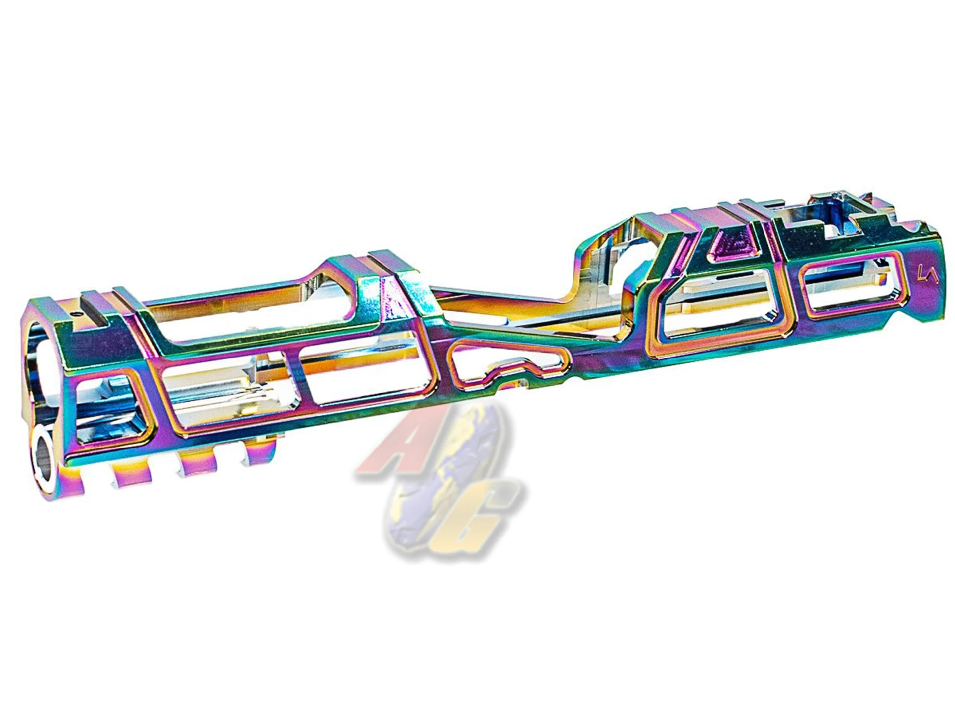LA Capa Customs T6 Aluminum 5.1 Hyper Slide for Tokyo Marui Hi-Capa GBB Series - Rainbow