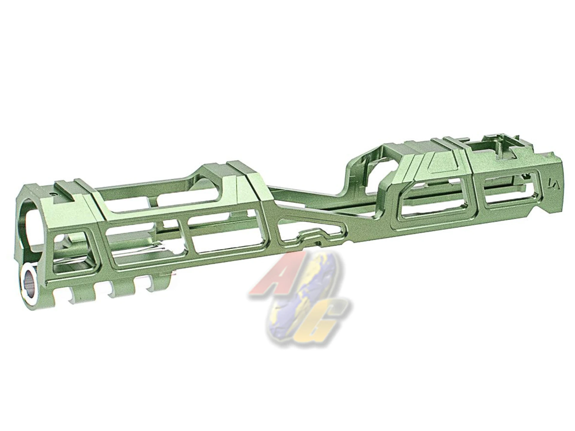 [LA-HY-51SL-GN] LA Capa Customs T6 Aluminum 5.1 Hyper Slide for Tokyo Marui Hi-Capa GBB Series - Green
