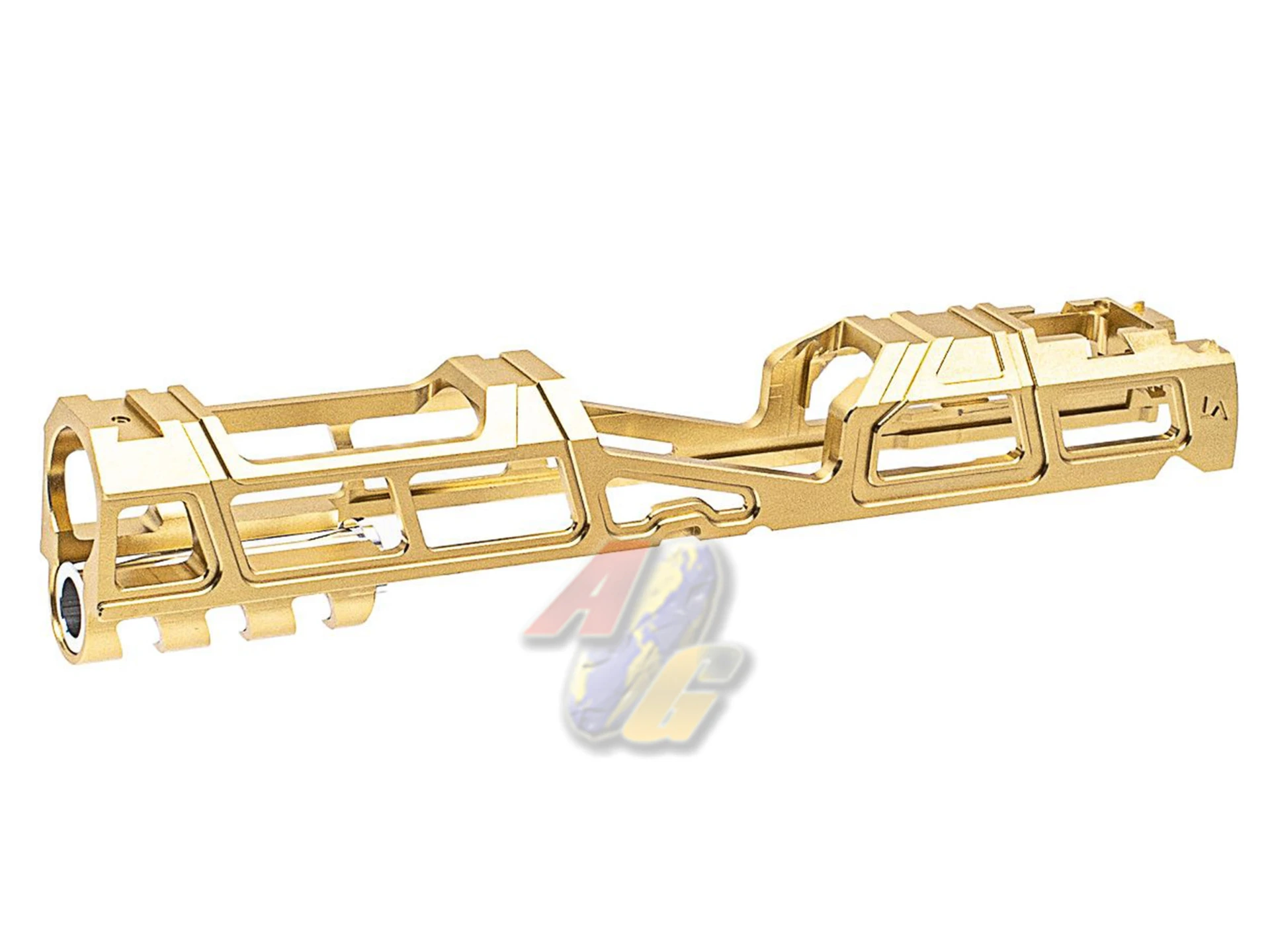 LA Capa Customs T6 Aluminum 5.1 Hyper Slide for Tokyo Marui Hi-Capa GBB Series - Gold