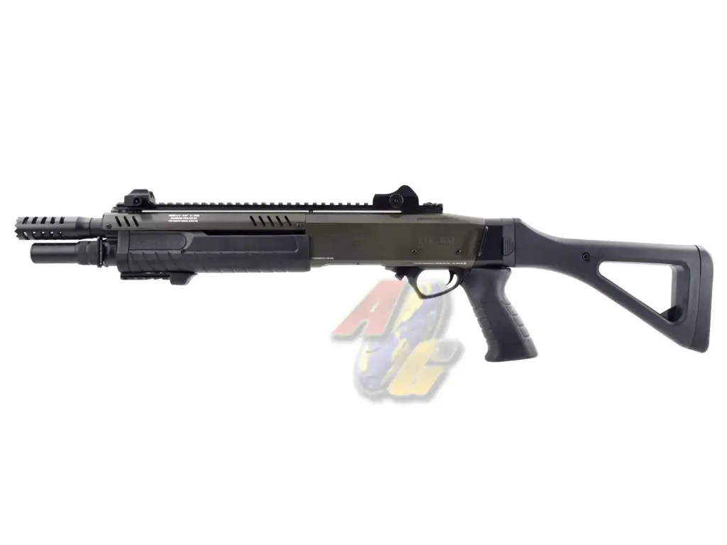 BO Manufacture FABARM STF/12 Compact 11" Gas Pump Action Shotgun - OD