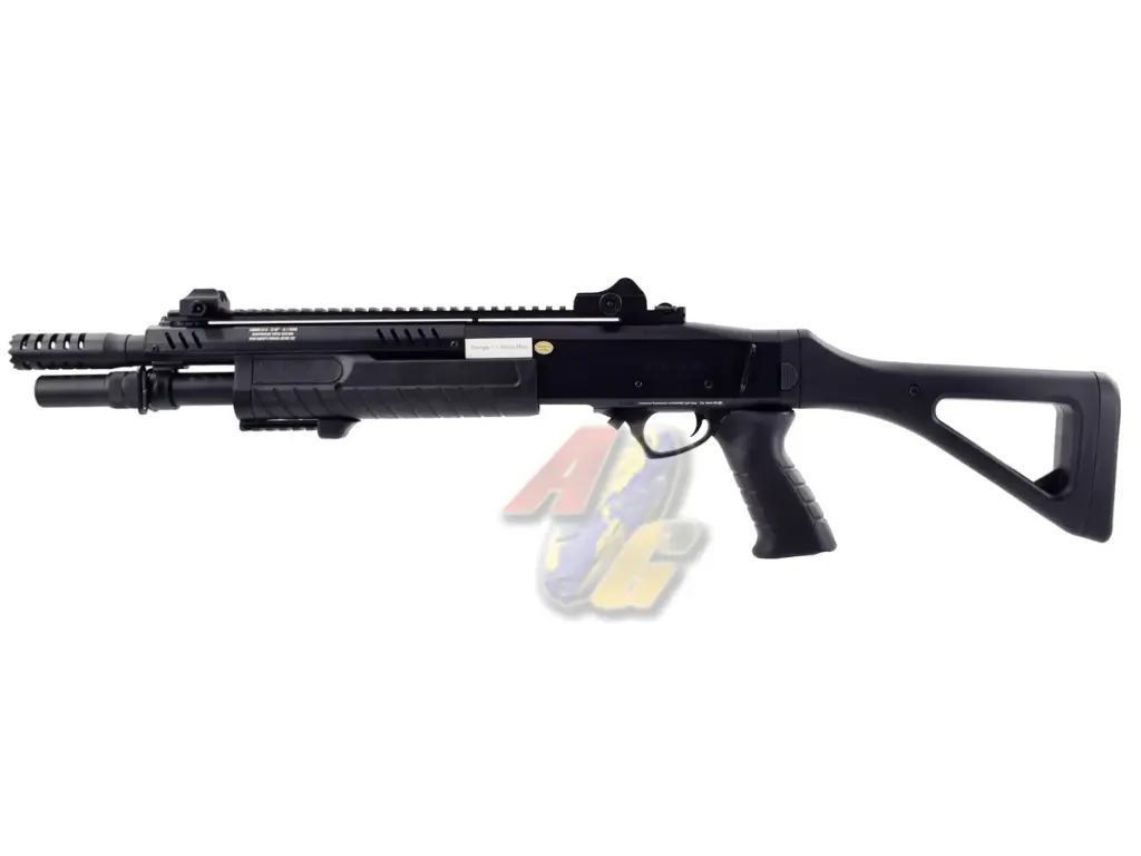 BO Manufacture FABARM STF/12 Compact 11" Gas Pump Action Shotgun - Black